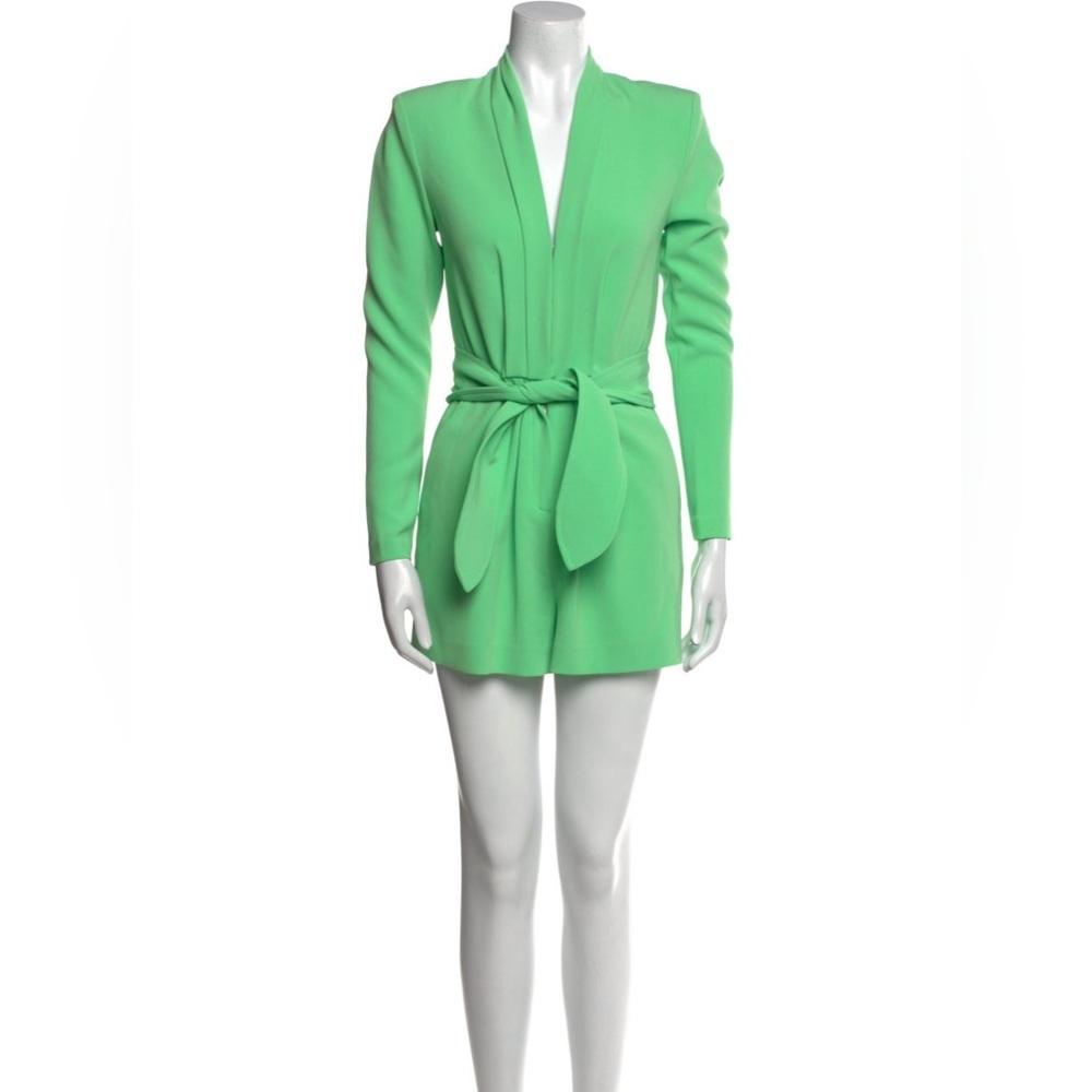 A.L.C. Light Green Long Sleeve Romper - Picture 6 of 9